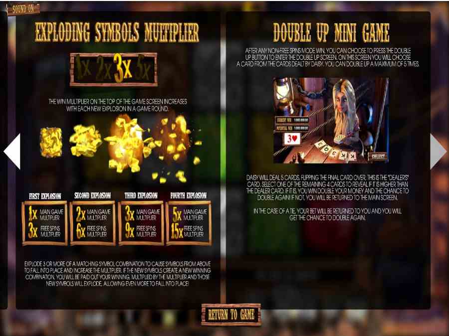 More Gold Diggin Bonus Features