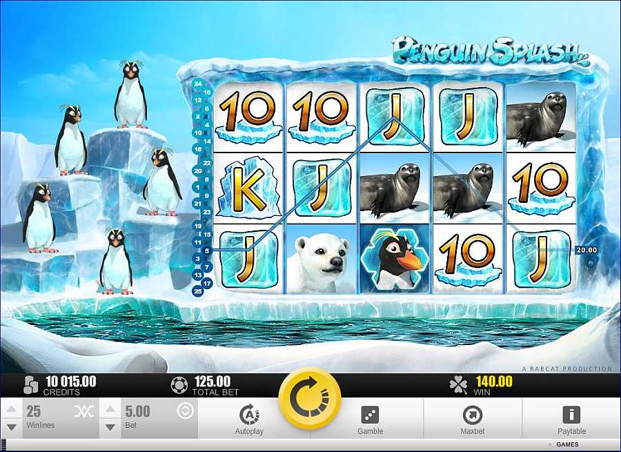 Penguin Splash Screenshot
