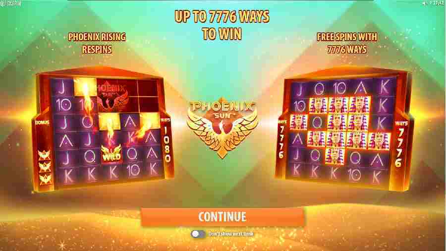 Phoenix Sun Splash Screen