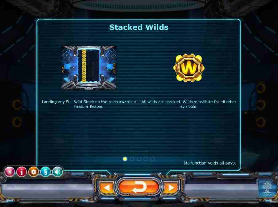 Power Plant Stacked Wilds Feature