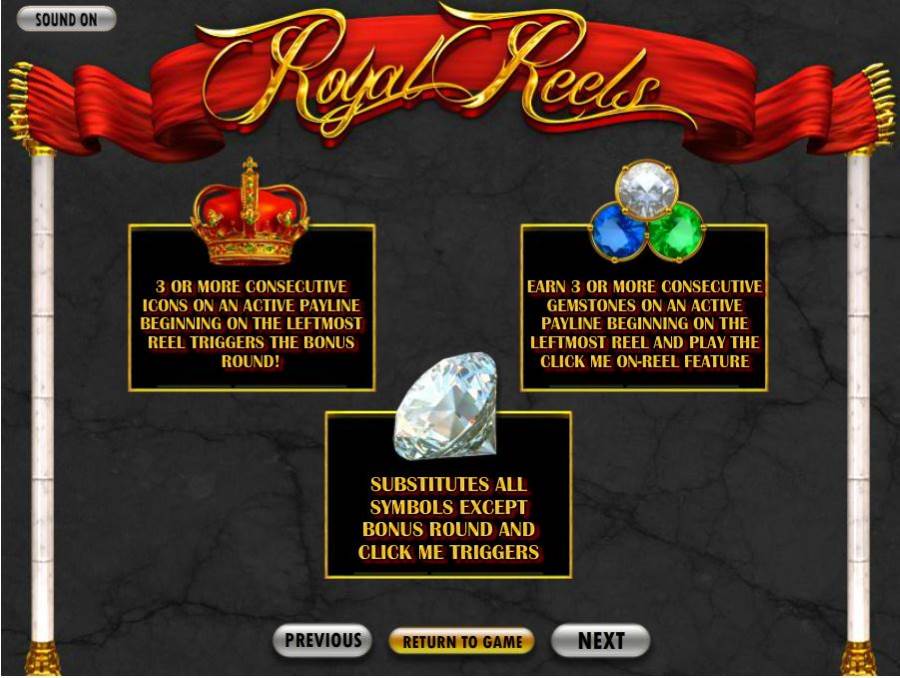 Royal Reels Bonus Feature
