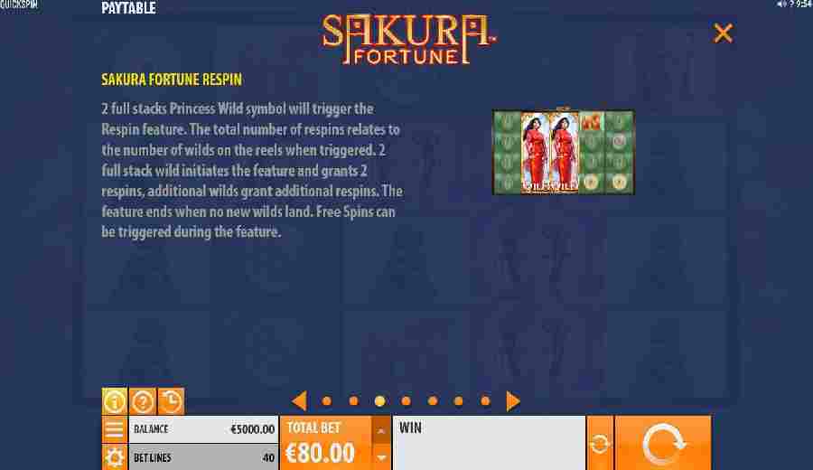 Sakura Fortune Re Spin