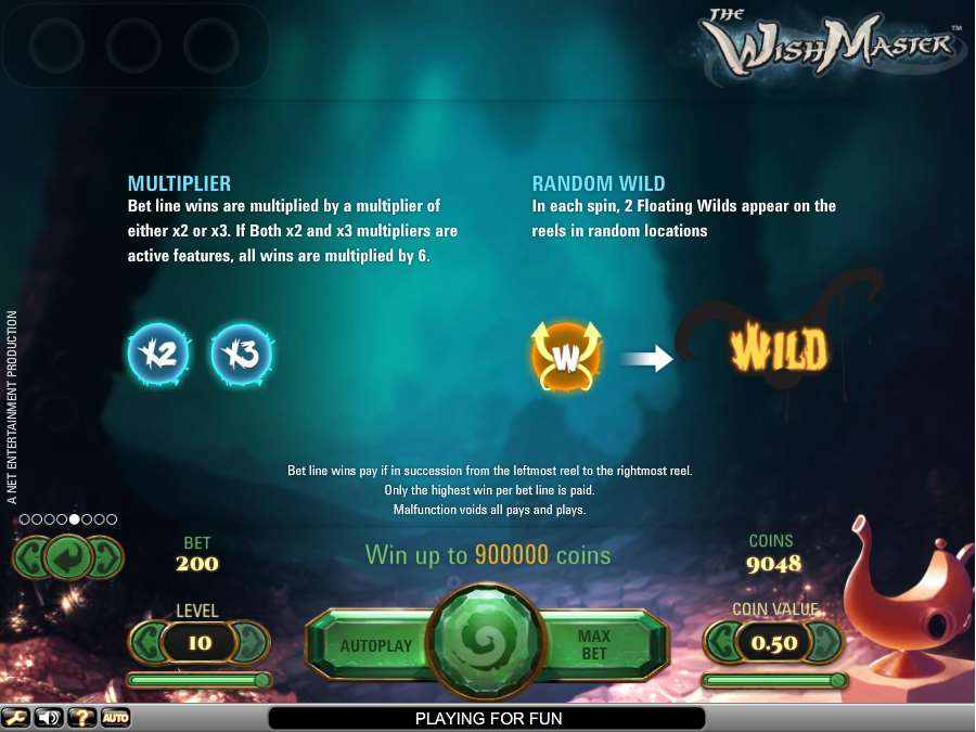 The Wish Master Bonus Feature