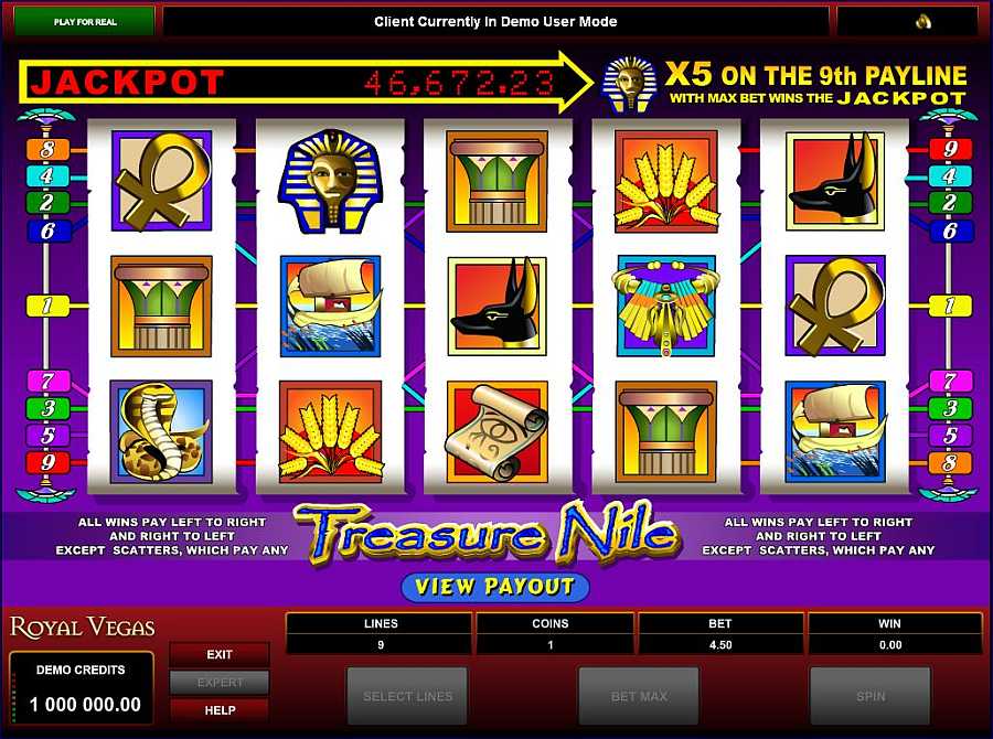 Treasure Nile Screenshot