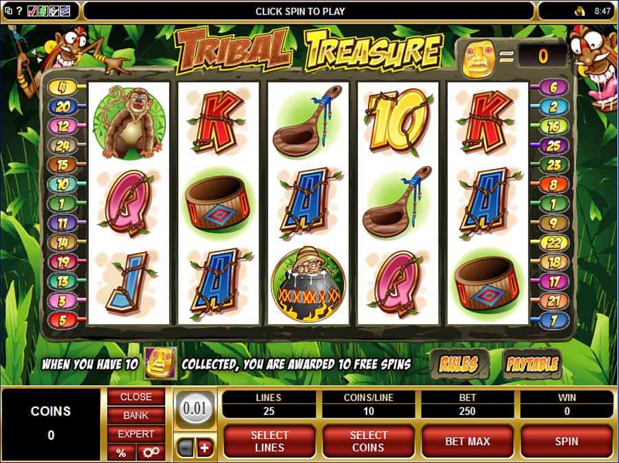 Tribal Treasure Screenshot