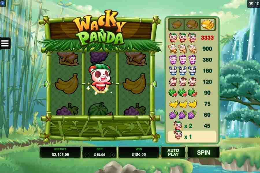 Wacky Panda Main Screenshot