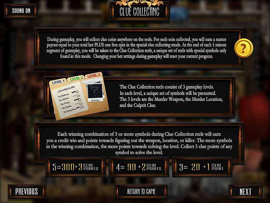 Whospunit Clue Collecting Feature