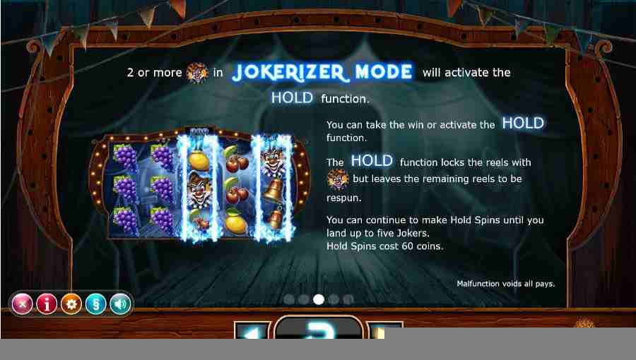 Hold Function Screen