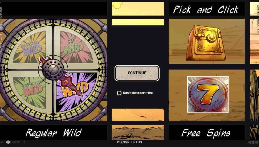 Wild Wild West Splash Screen