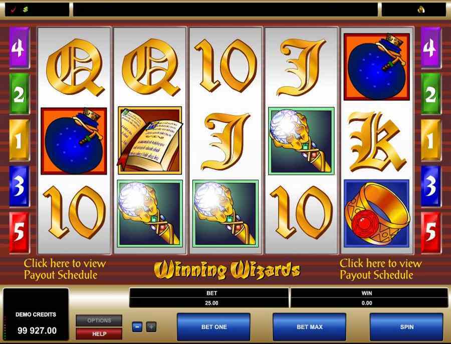 Winning Wizards Screenshot