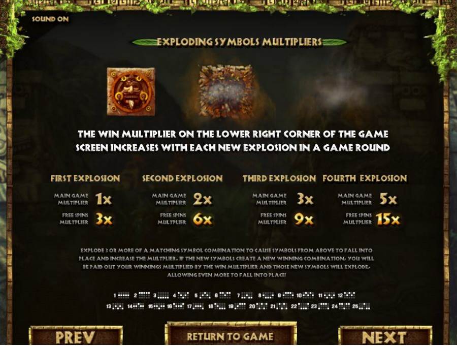 Rook’s Revenge Exploding Symbol Multipliers