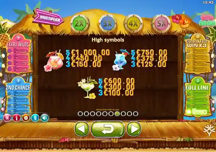 Spiña Colada High Symbols