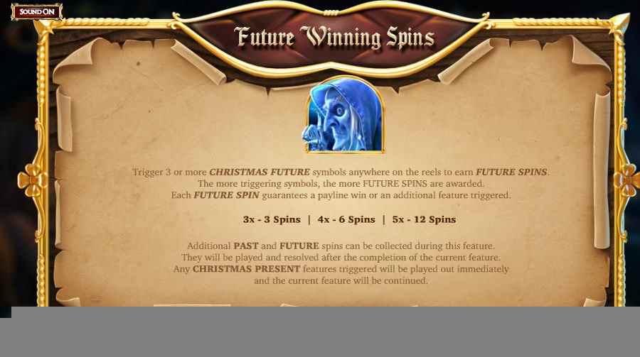 A Christmas Carol  Future Winning Spins Symbol info