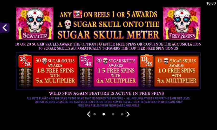 Beautiful Bones Sugar Skull Meter