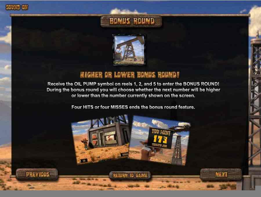 Black Gold Symbol Bonus Round