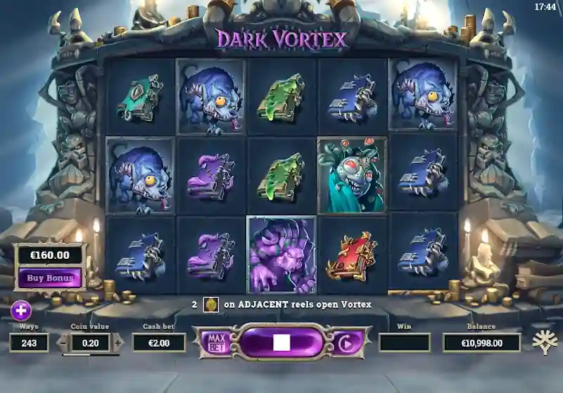 Dark Vortex Game Play