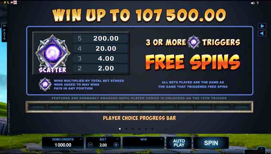 DragonZ Win Scatter Symbols Free Spins