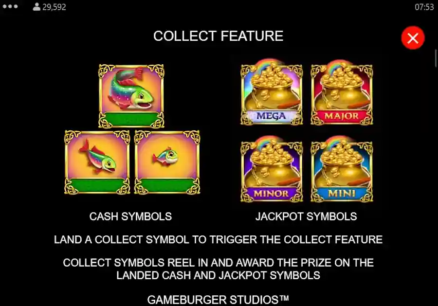 Fishin' pots of gold Free Spins