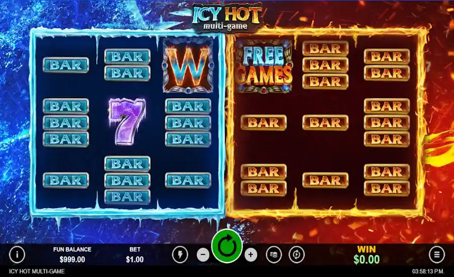 Icy Hot Multi-Game Screenshot