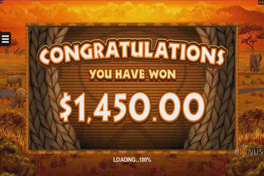 King Tusk Winning Screenshot