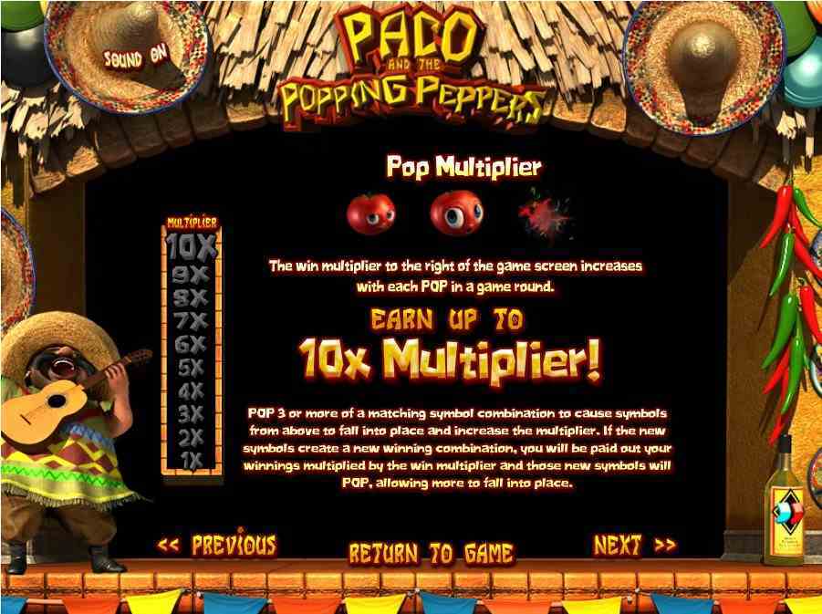 POP Multipiers Feature