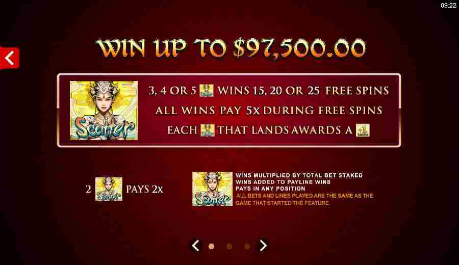 Six Acrobats Scatter Win