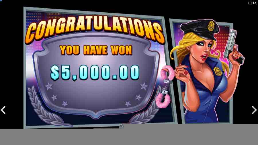 The Heat Is On Big Win Screen