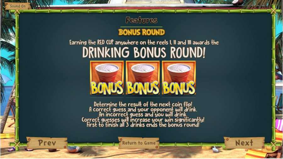 The Tipsy Tourist Drinking Bonus Round