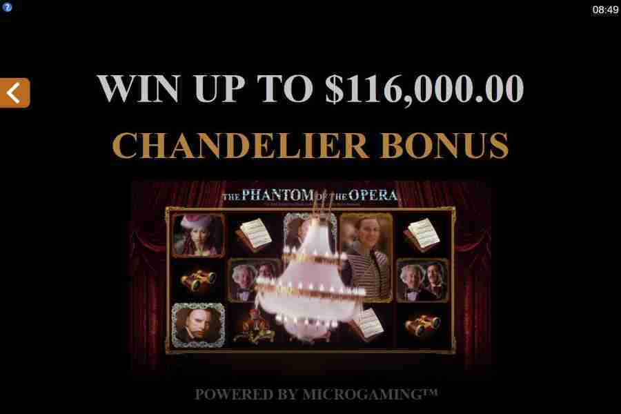 The Phantom of the Opera Chandelier Bonus Feature