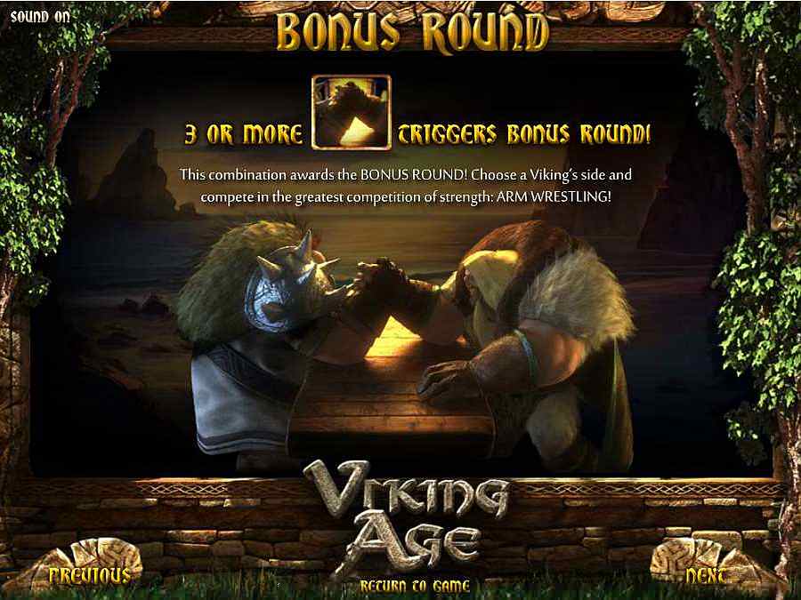 Viking Age Bonus Round Feature