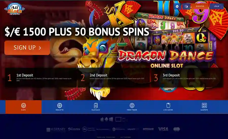 All slots Dragon Dance Spins