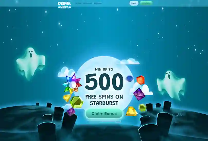 Casper Games Casino Screenshot
