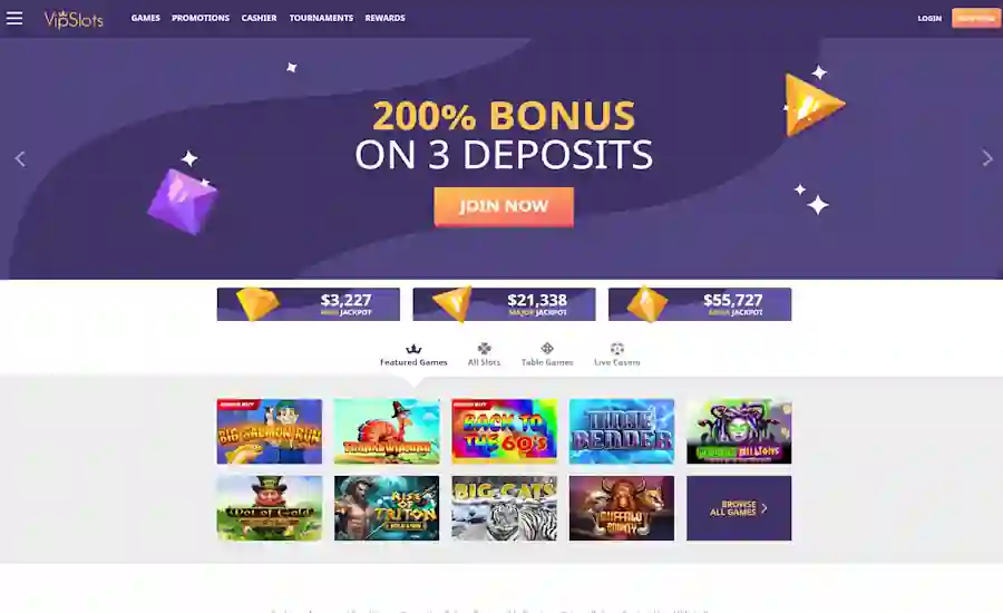 VIP Slots Casino Screenshot