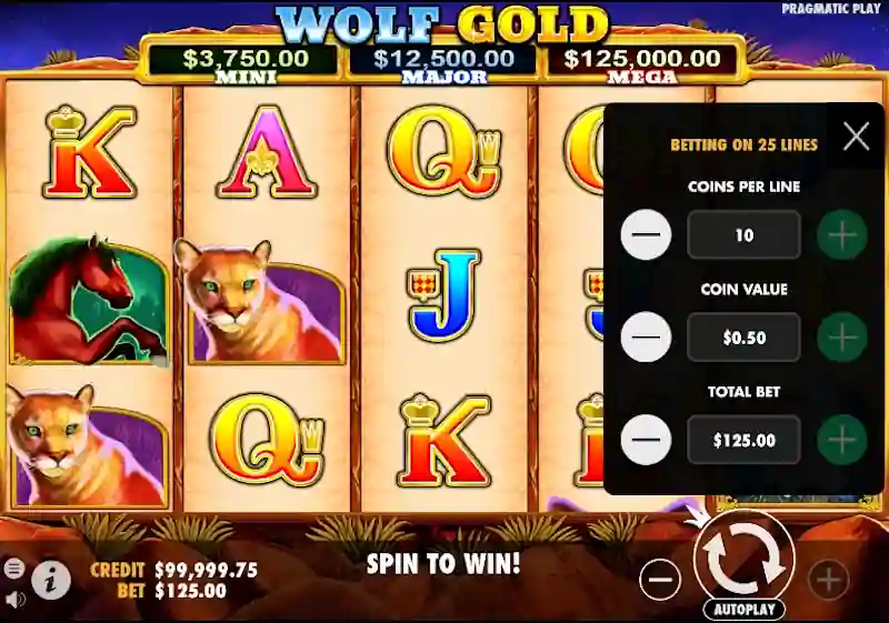 Wolf Gold Coin Selections