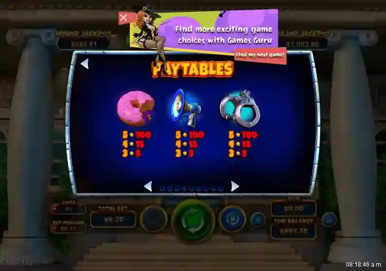 Cash Bandit 3 icon pay table