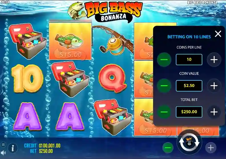 Big Bass Bonanza Betting Option