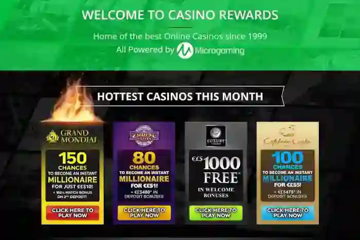 casino rewards casinos