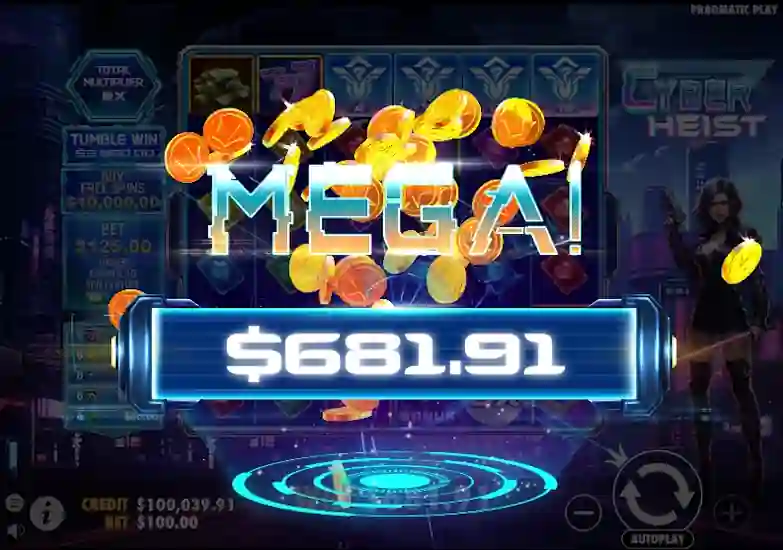 Cyber heist Mega Win