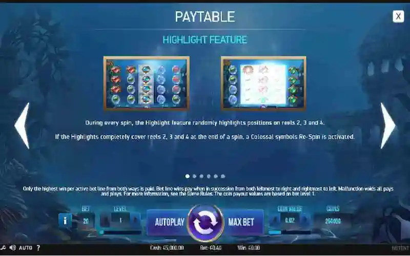 Secrets of Atlantis Highlight -feature