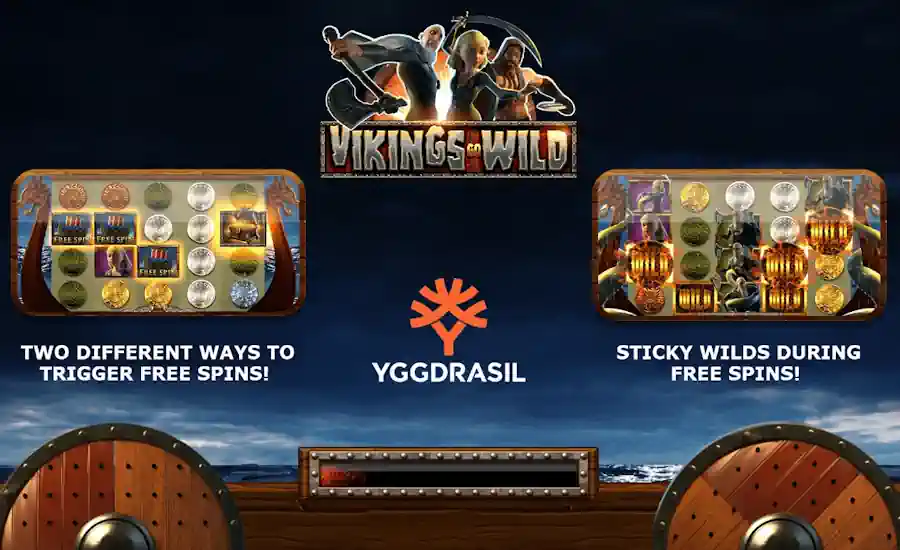 Vikings Go Wild Splash Screen