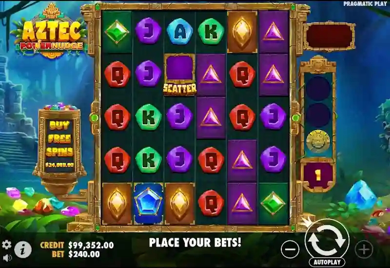 Aztec Powernudge Slot Screenshot
