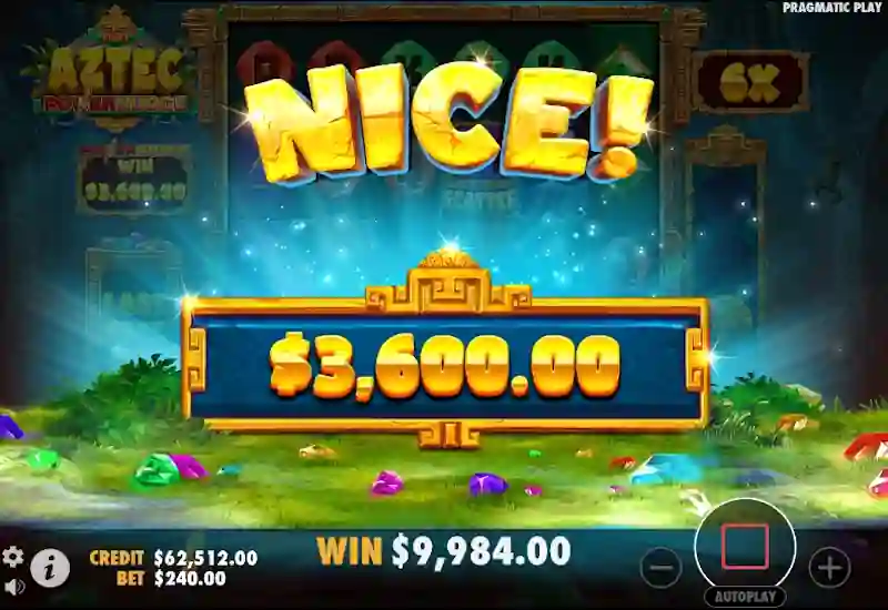 Aztec Powernudge Slot Big Win