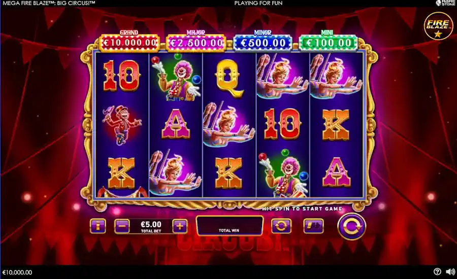 Mega Fire Blaze Big Circus ScreenShot