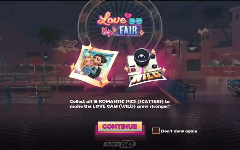 Love is in the Fair Splash Screen
