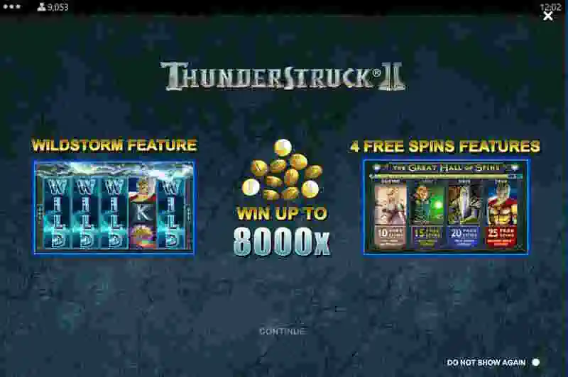 thunderstruck II Splash Screen
