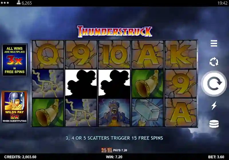 Thunderstruck Screenshot
