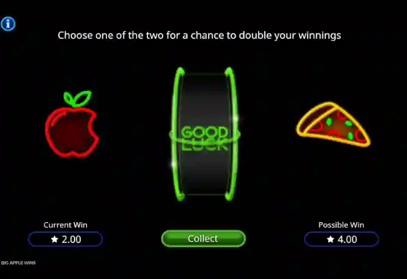 Big Apple Wins Double Your Winnings