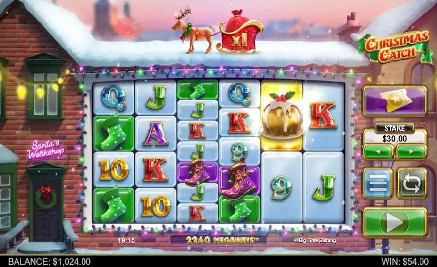 Christmas Catch Screenshot