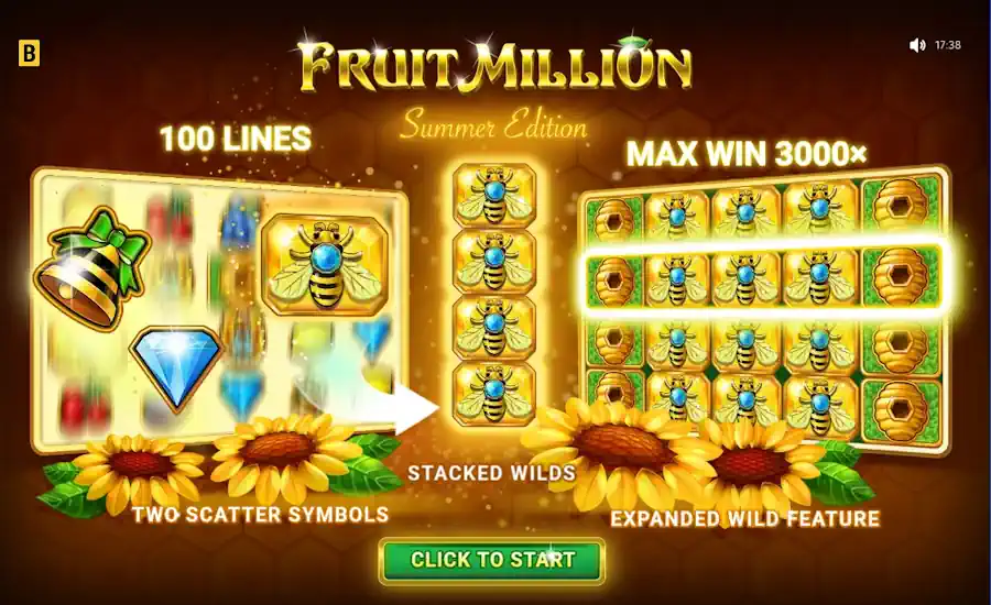 Fruit Million Splash screen