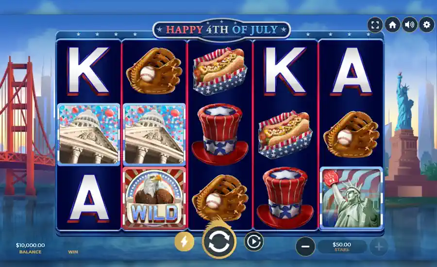 Happy 4th of July Screenshot